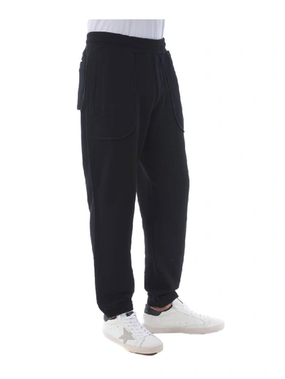Shop Mcq By Alexander Mcqueen Glyph Icon Track Pants In Nero