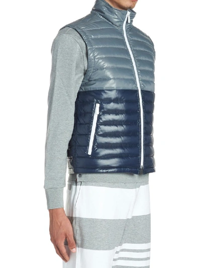 Shop Thom Browne Vest In Multicolor