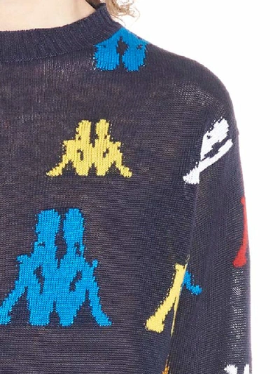 Shop Kappa Danilo Paura X  Sweater In Blue