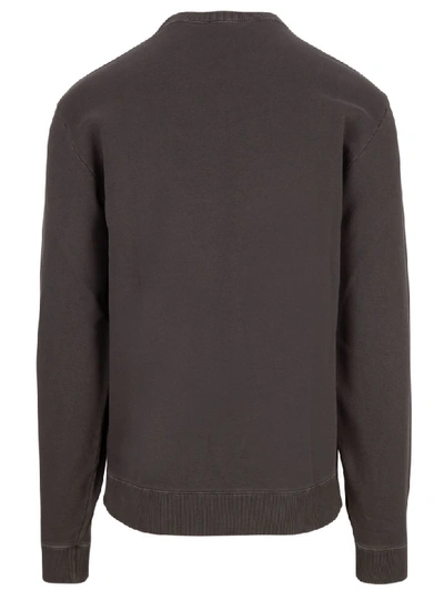 Shop Saint Laurent Sweatshirt In Gray