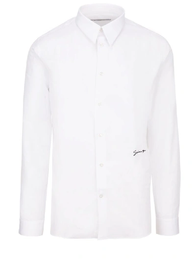 Shop Givenchy Shirt In White