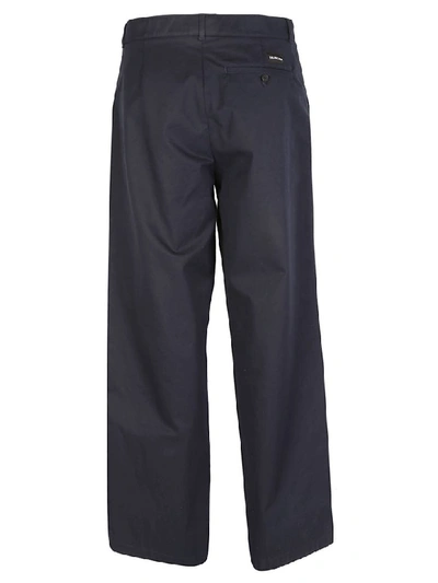 Shop Balenciaga Pant In Dark Navy