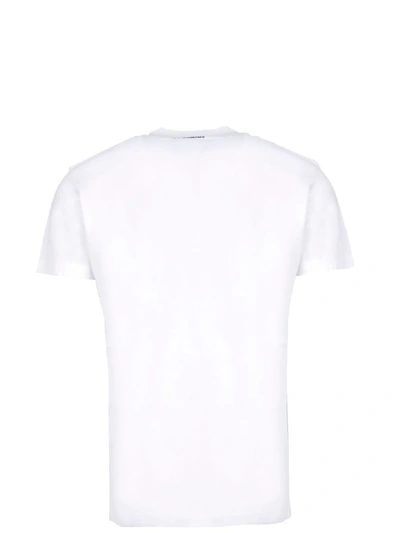 Shop Dsquared2 Short Sleeve T-shirt In 100
