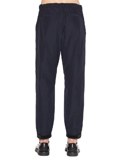 Shop Prada Pants In Blue