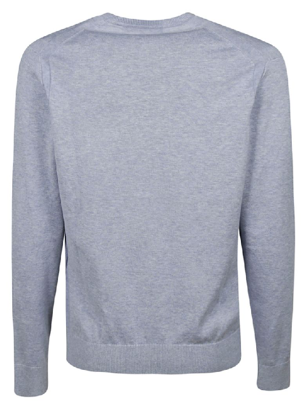 Michael Kors Logo Embroidered Sweatshirt In Sky Blue | ModeSens