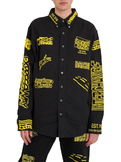 Calvin Clein Modernist Embroidery Shirt