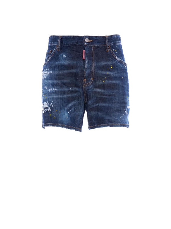 dsquared denim shorts