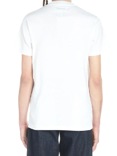 Shop Facetasm Face T-shirt In White
