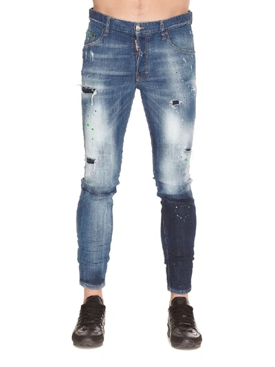 Shop Dsquared2 Skinny Jean Jeans In Blue