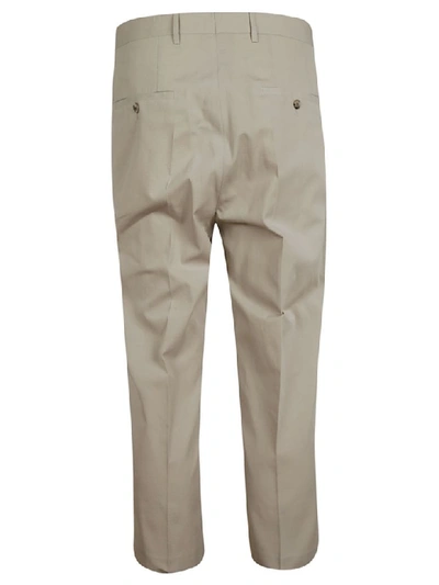 Shop Rick Owens Rip Stop Trousers In Oyster