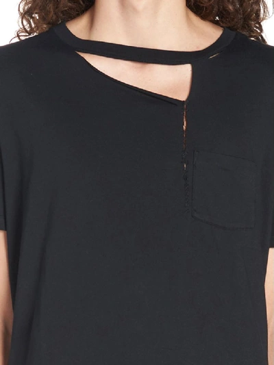 Shop Saint Laurent T-shirt In Black