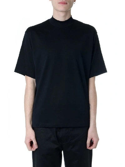 Shop Acne Studios Eagan Black Cotton T-shirt