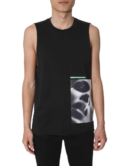 Shop Dsquared2 Sleeveless T-shirt In Nero
