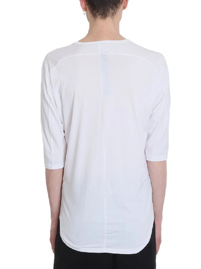 Shop Attachment White Cotton T-shirt