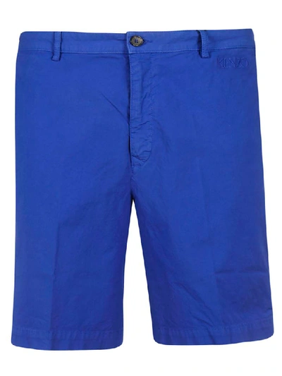 Shop Kenzo Classic Shorts In Blue