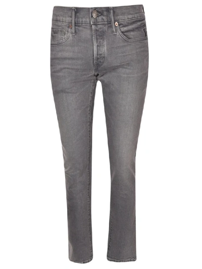 Shop Tom Ford Straight Cut Jeans In Grey