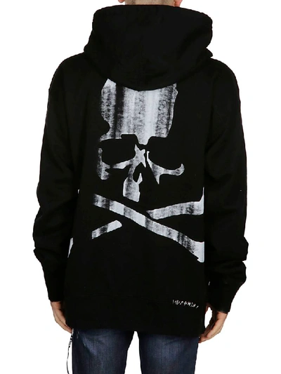 Shop Mastermind Japan Skull Print Hoodie In Black