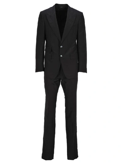 Shop Tom Ford Two-piece Formal Suit In Black