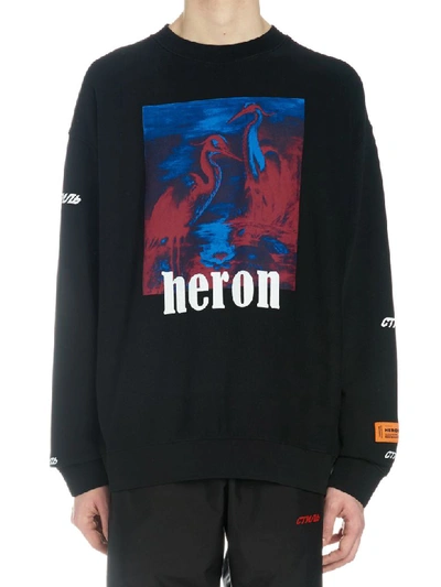 Shop Heron Preston Heron Sweatshirt In Black