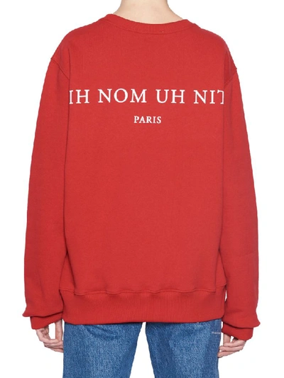 Shop Ih Nom Uh Nit Elevensweatshirt In Red