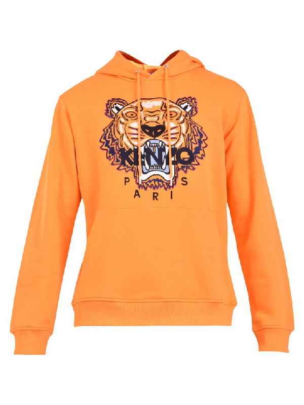 kenzo orange hoodie