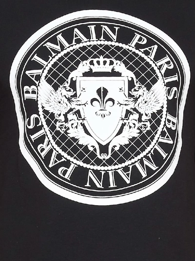 Shop Balmain Monnaie T-shirt In Black