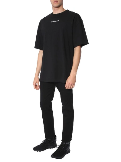Shop Ih Nom Uh Nit Logo And Bowie-print T-shirt In Nero