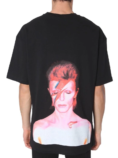 Shop Ih Nom Uh Nit Logo And Bowie-print T-shirt In Nero