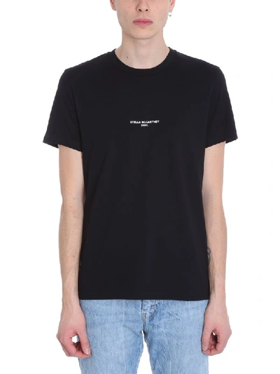 Shop Stella Mccartney Black Cotton T-shirt