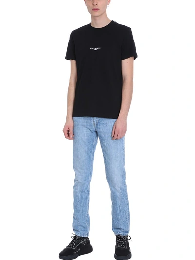 Shop Stella Mccartney Black Cotton T-shirt