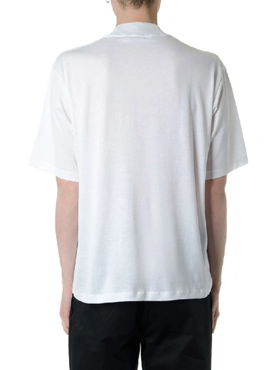 Shop Acne Studios Eagan White Cotton T-shirt