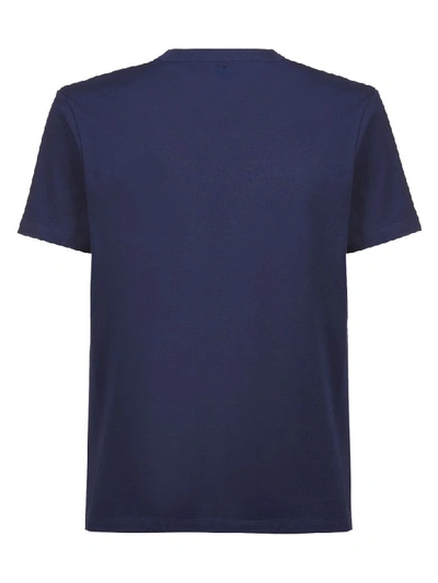 Shop Ami Alexandre Mattiussi Short Sleeve T-shirt In Blue