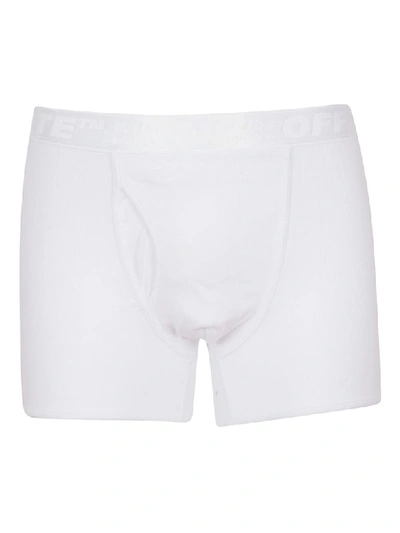 Shop Off-white Boxer Briefs In White