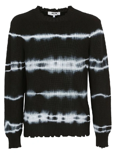 Shop Msgm Sweater In Basic