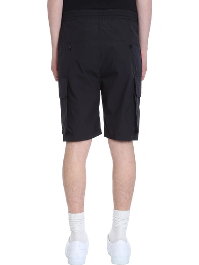 Shop Neil Barrett Black Cotton Shorts
