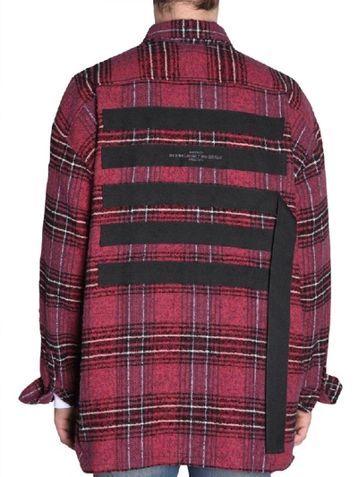 Shop Diesel S-taro Shirt In Bordeaux