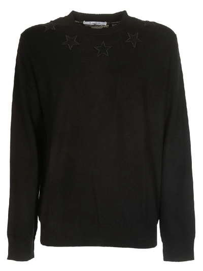 Shop Givenchy Star Applique Sweater