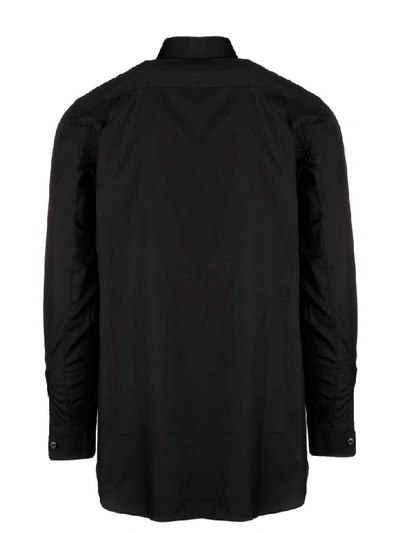 Shop Comme Des Garçons Play Play Heart Patch Shirt In Black