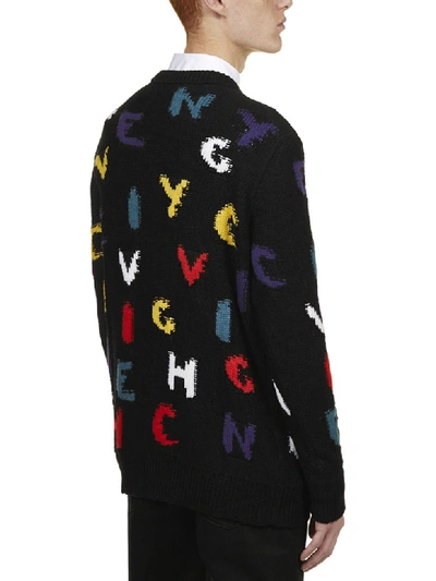 Shop Givenchy Sweater In Nero Multicolor