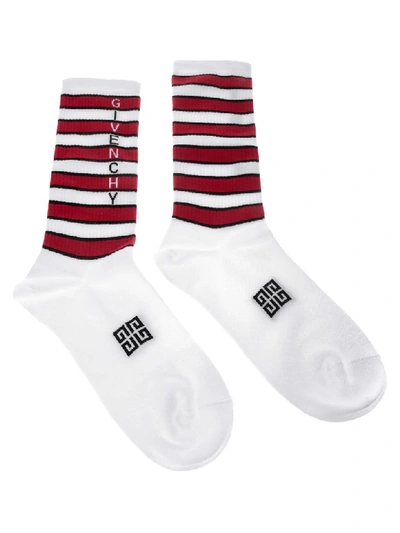 Shop Givenchy Striped Socks