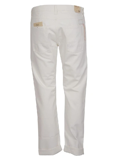 Shop Fortela Cropped Jeans In White
