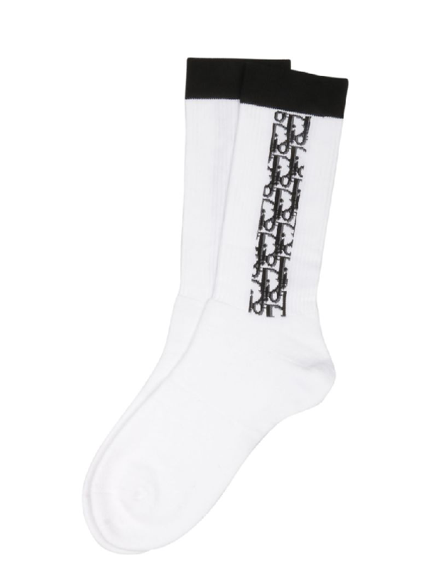 Dior Logo Socks | ModeSens