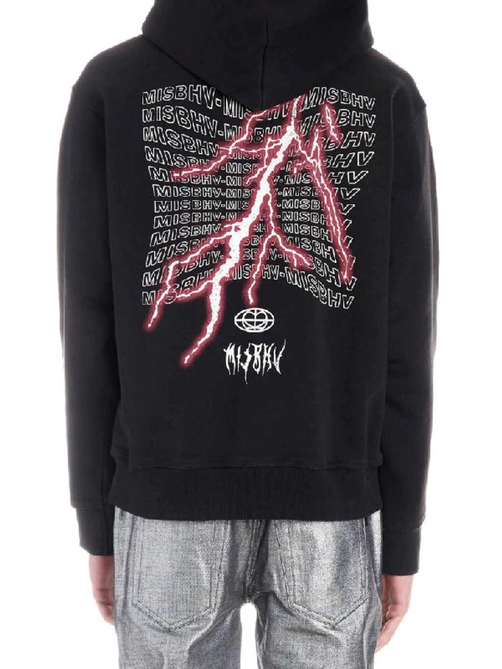 Misbhv Double Anime Hoodie In Black ModeSens