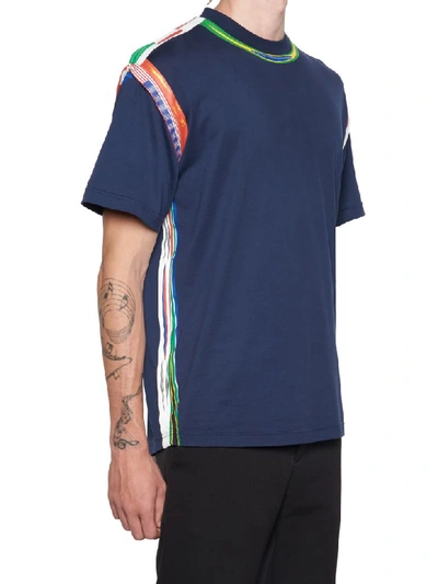 Shop Y/project Flag T-shirt In Blue