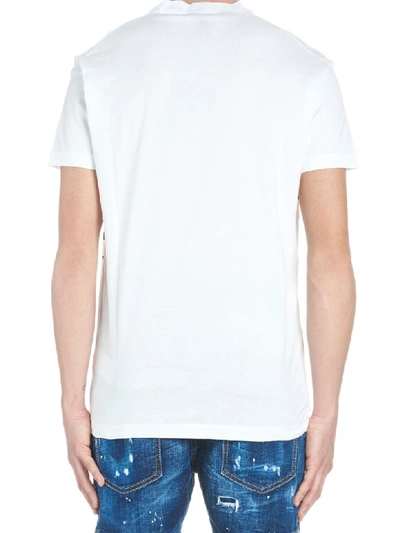 Shop Dsquared2 Acid Glam Punk T-shirt In Black&white 