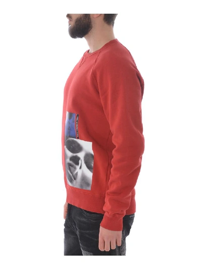 Shop Dsquared2 Fleece In Rosso