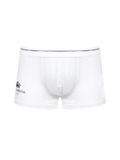 Shop Dolce & Gabbana Bermudas In Bianco