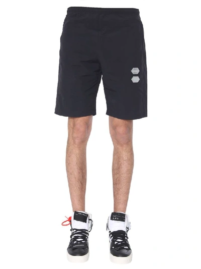 Shop Off-white Track Shorts In Nero