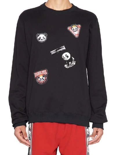 Shop Dolce & Gabbana Sweatshirt In Black