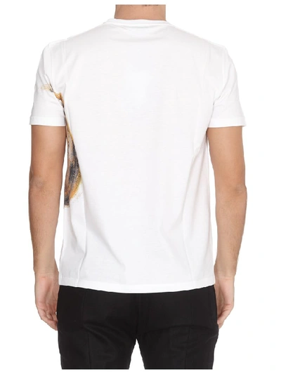 Shop Alexander Mcqueen T-shirt Oanited Skull In Basic